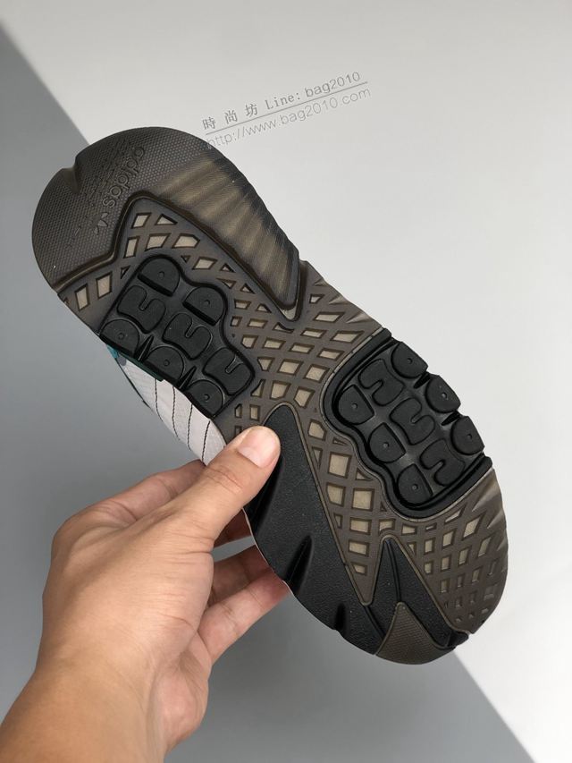 Adidas鞋 QIP-XHB-091807 阿迪達斯2019 Boost聯名夜行者 復古跑鞋 男女同款  hdx13319